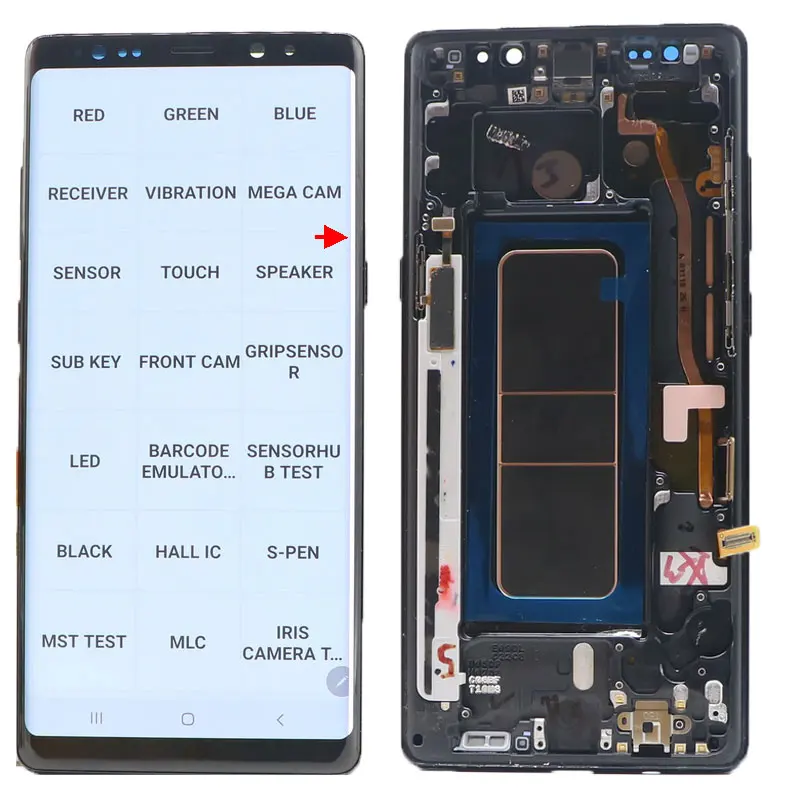 Original AMOLED NOTE 8 Display For Samsung Galaxy Note 8 N950 N950F SM-N950A N950U LCD Display Touch Screen Digitizer Replacemen
Original AMOLED NOTE 8 Display For Samsung Galaxy Note 8 N950 N950F SM-N950A N950U LCD Display Touch Screen Digitizer Replacemen