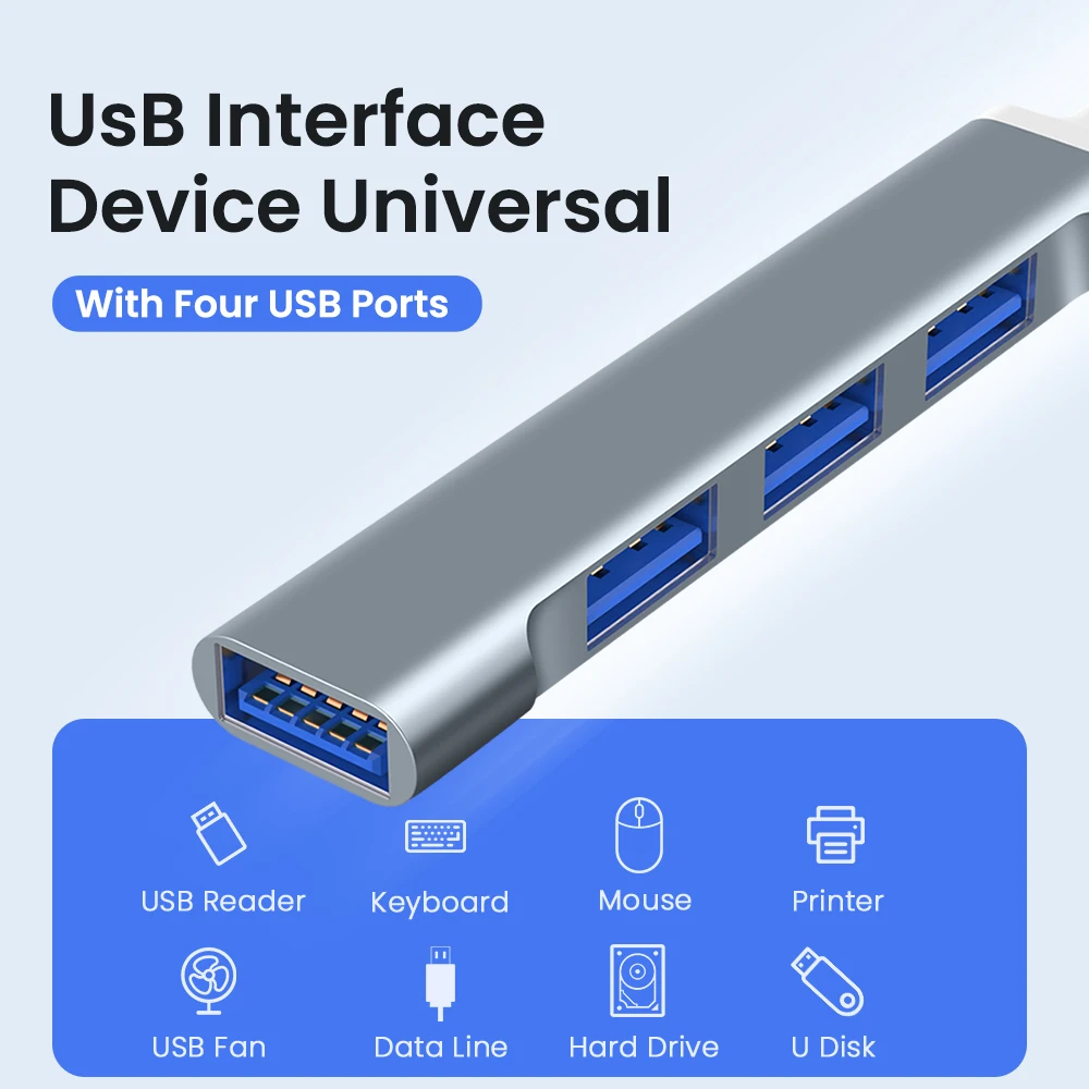 HUB Type-c to USB 3.0 HUB Docking Station Hub 5GBPS Fast Speed Transmitter USB Type C Adapter 4 in 1 for Matebook Huawei Xiaomi
HUB Type-c to USB 3.0 HUB Docking Station Hub 5GBPS Fast Speed Transmitter USB Type C Adapter 4 in 1 for Matebook Huawei Xiaomi