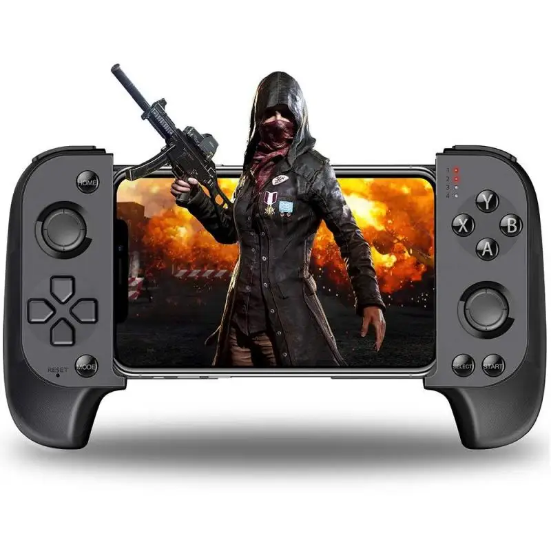 Wireless Bluetooth Pubg Game Controller Joystick For Pubg Mobile Trigger Gamepad For iPhone Android Phone Shooting Game 
Wireless Bluetooth Pubg Game Controller Joystick For Pubg Mobile Trigger Gamepad For iPhone Android Phone Shooting Game