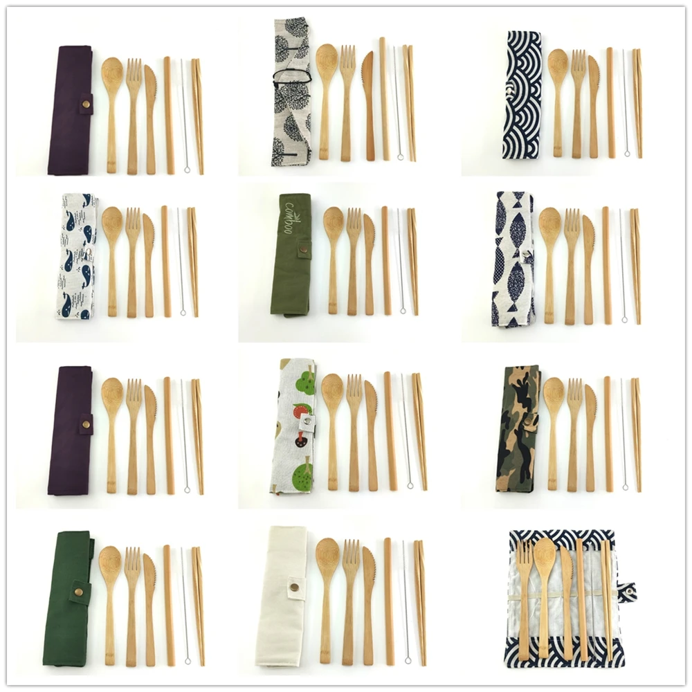 6Pcs/pack Japanese Wooden Cutlery Set Bamboo Cutlery Straw Cutlery Set With Cloth Bag Kitchen Cooking Tools
6Pcs/pack Japanese Wooden Cutlery Set Bamboo Cutlery Straw Cutlery Set With Cloth Bag Kitchen Cooking Tools