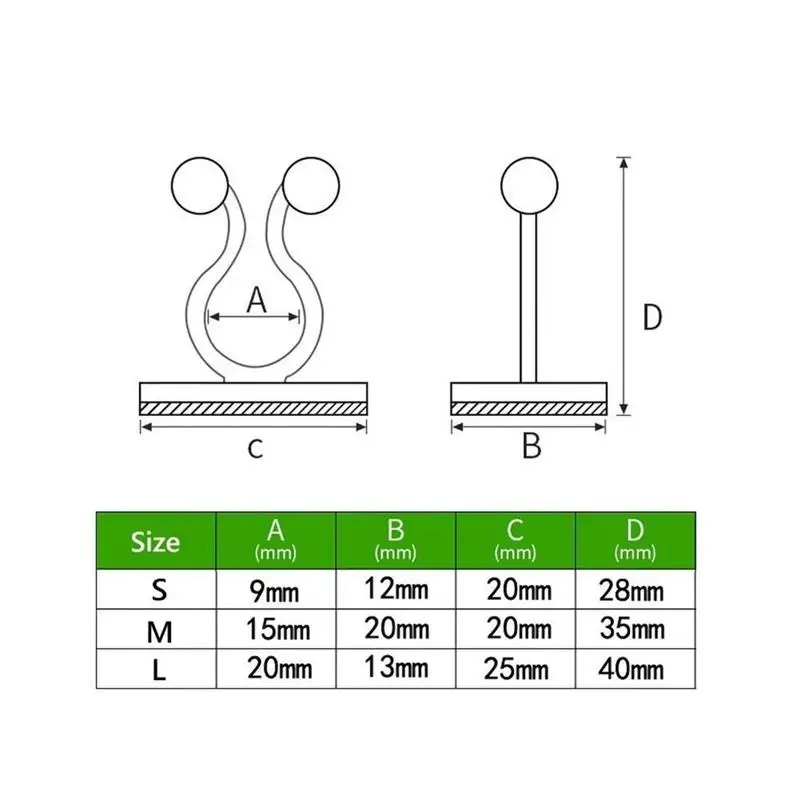 100Pcs Plant Climbing Wall Fixing Clips Self-Adhesive Fastener Tied Fixture Vine Buckle Hook Garden Plant Fixed Buckle Hook
100Pcs Plant Climbing Wall Fixing Clips Self-Adhesive Fastener Tied Fixture Vine Buckle Hook Garden Plant Fixed Buckle Hook