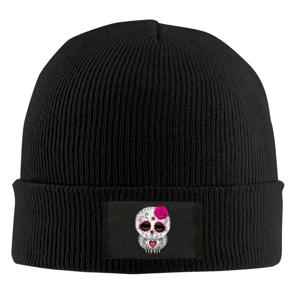 Sugar Skull Owl Beanie Hats For Men Women With Designs Winter Slouchy Knit Skull Cap
Sugar Skull Owl Beanie Hats For Men Women With Designs Winter Slouchy Knit Skull Cap