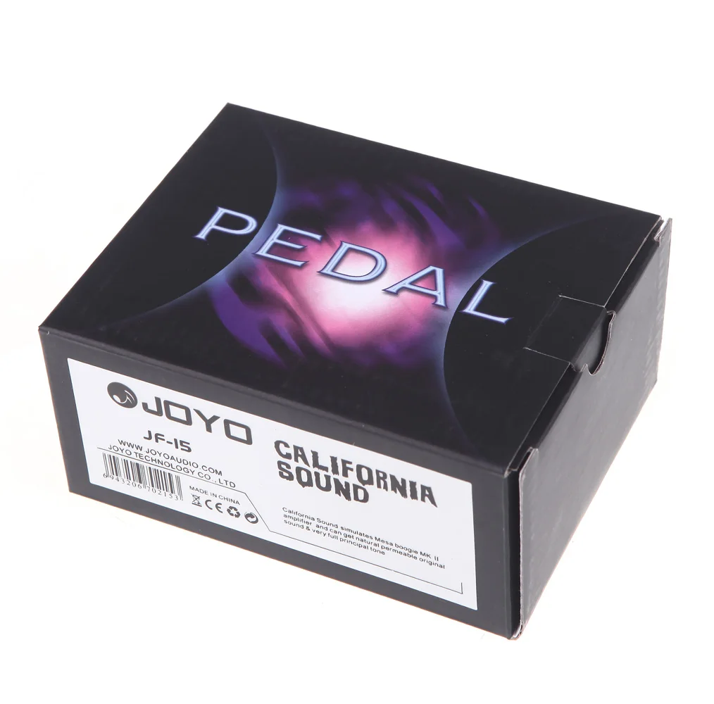 JOYO JF-15 California Sound Guitar Effector Electric Guitar Effects Pedal True Bypass with Guitar Pedal Connector Mooer Knob
JOYO JF-15 California Sound Guitar Effector Electric Guitar Effects Pedal True Bypass with Guitar Pedal Connector Mooer Knob