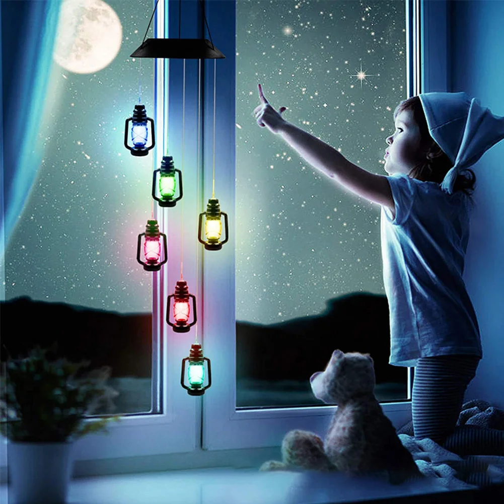 Outdoor Solar Kerosene Bottle Wind Chime Lamp Outdoor Christmas Holiday Lighting Decoration Garden Landscape Lamp
Outdoor Solar Kerosene Bottle Wind Chime Lamp Outdoor Christmas Holiday Lighting Decoration Garden Landscape Lamp