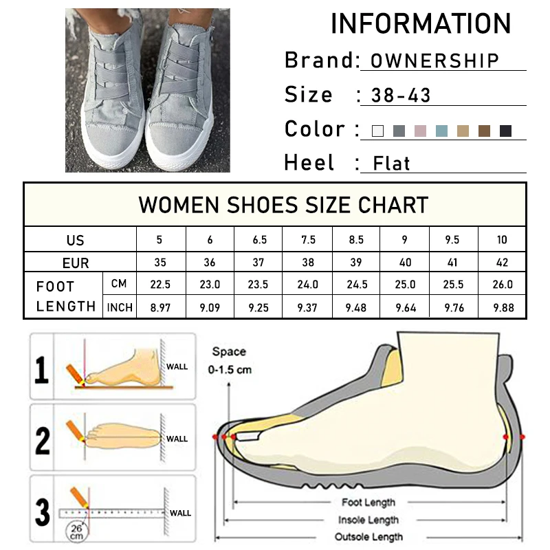 Women Canvas Vulcanized Women's Zip Elastic Band Shoes Female Sewing Platform Flats Ladies Casual Comfortable Footwear Plus Size
Women Canvas Vulcanized Women's Zip Elastic Band Shoes Female Sewing Platform Flats Ladies Casual Comfortable Footwear Plus Size
