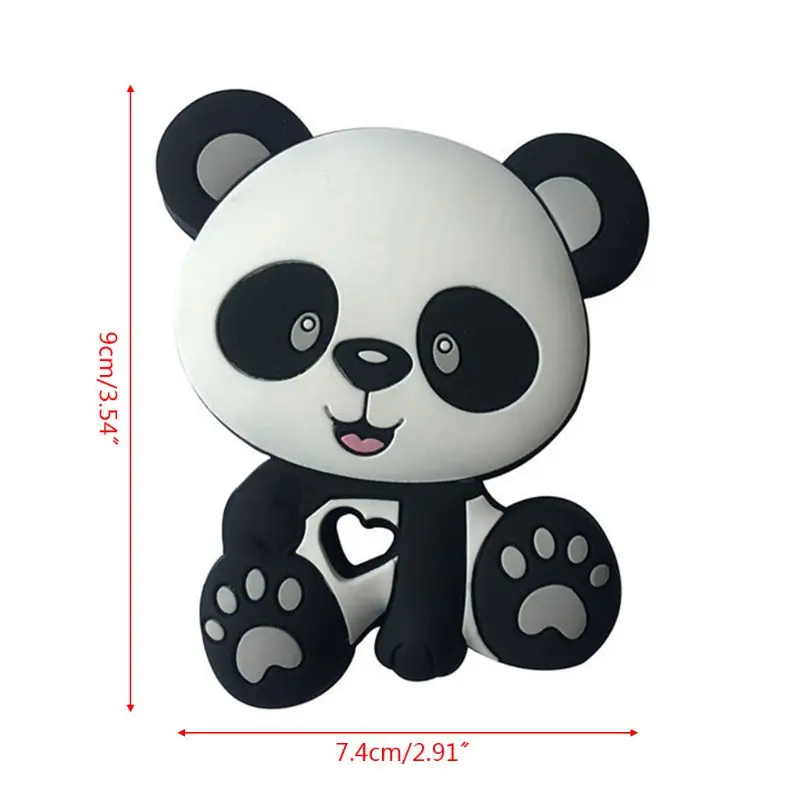 Panda Beads Baby Toys Silicone Teether Pacifier Teething DIY Chain Biting Chew Pendant for Children Infants
Panda Beads Baby Toys Silicone Teether Pacifier Teething DIY Chain Biting Chew Pendant for Children Infants