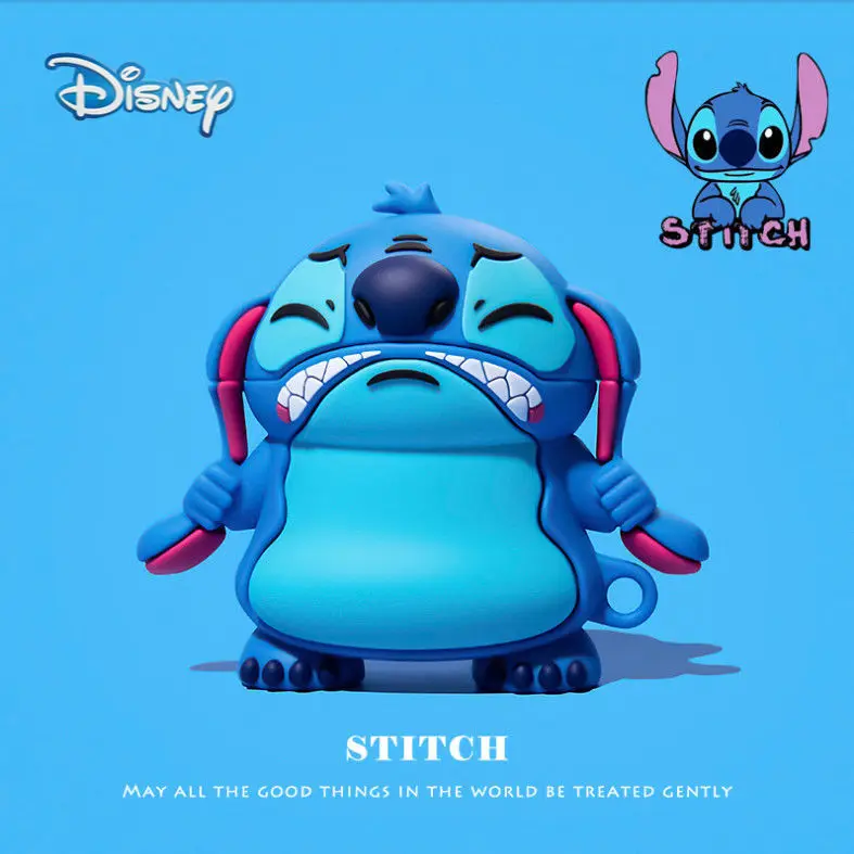 Disney Stitch 3D Cartoon Case for Apple Airpods 1 2 airpod Pro 3 Wireless Bluetooth Earphones case Cute Headphone Cover
Disney Stitch 3D Cartoon Case for Apple Airpods 1 2 airpod Pro 3 Wireless Bluetooth Earphones case Cute Headphone Cover
