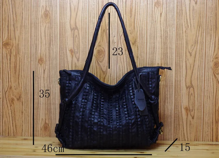 caerlif Free shipping Genuine leather leopard print horsehair patchwork big bag tassels women's handbag
caerlif Free shipping Genuine leather leopard print horsehair patchwork big bag tassels women's handbag