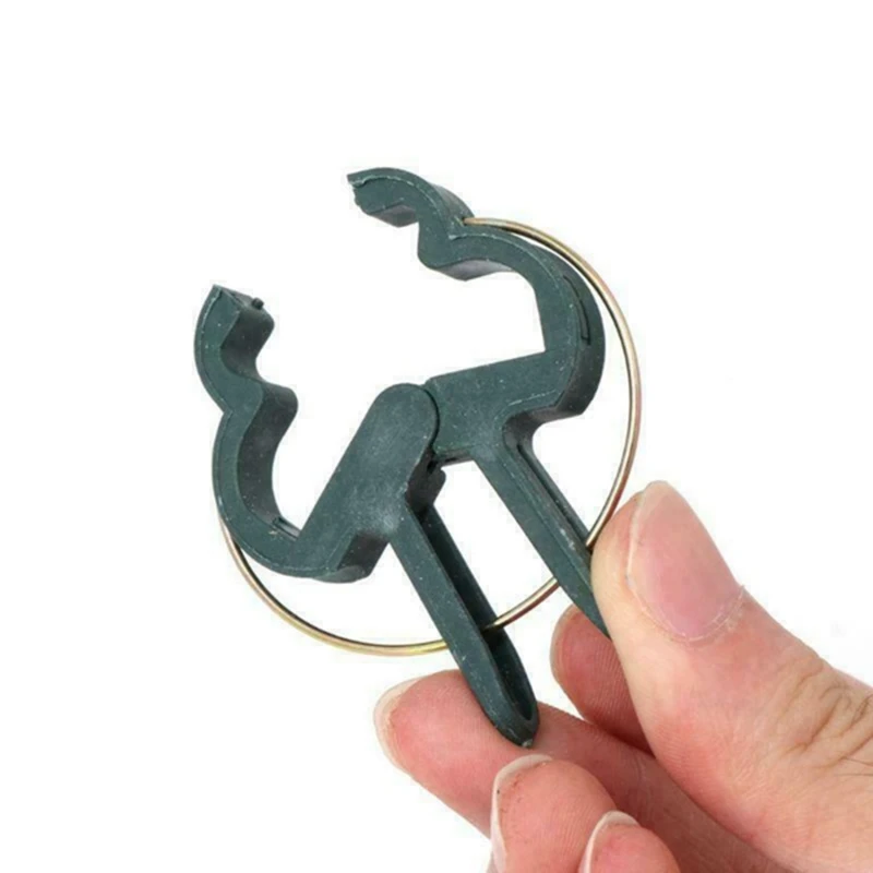 20pcs Reusable Green Garden Plant Fixed Clips For Greenhouse Vegetables Flowers Stem Vines Grape Clamp Support Fastener
20pcs Reusable Green Garden Plant Fixed Clips For Greenhouse Vegetables Flowers Stem Vines Grape Clamp Support Fastener
