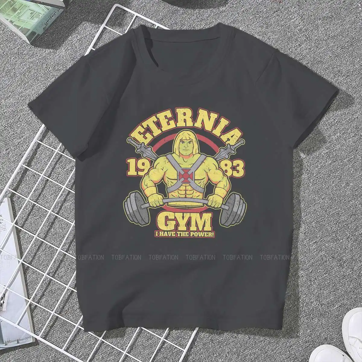 Eternia Gym Female Shirts He-Man and the Masters of the Universe Big size Vintage Women Top Harajuku Casual Feminine Blusas
Eternia Gym Female Shirts He-Man and the Masters of the Universe Big size Vintage Women Top Harajuku Casual Feminine Blusas