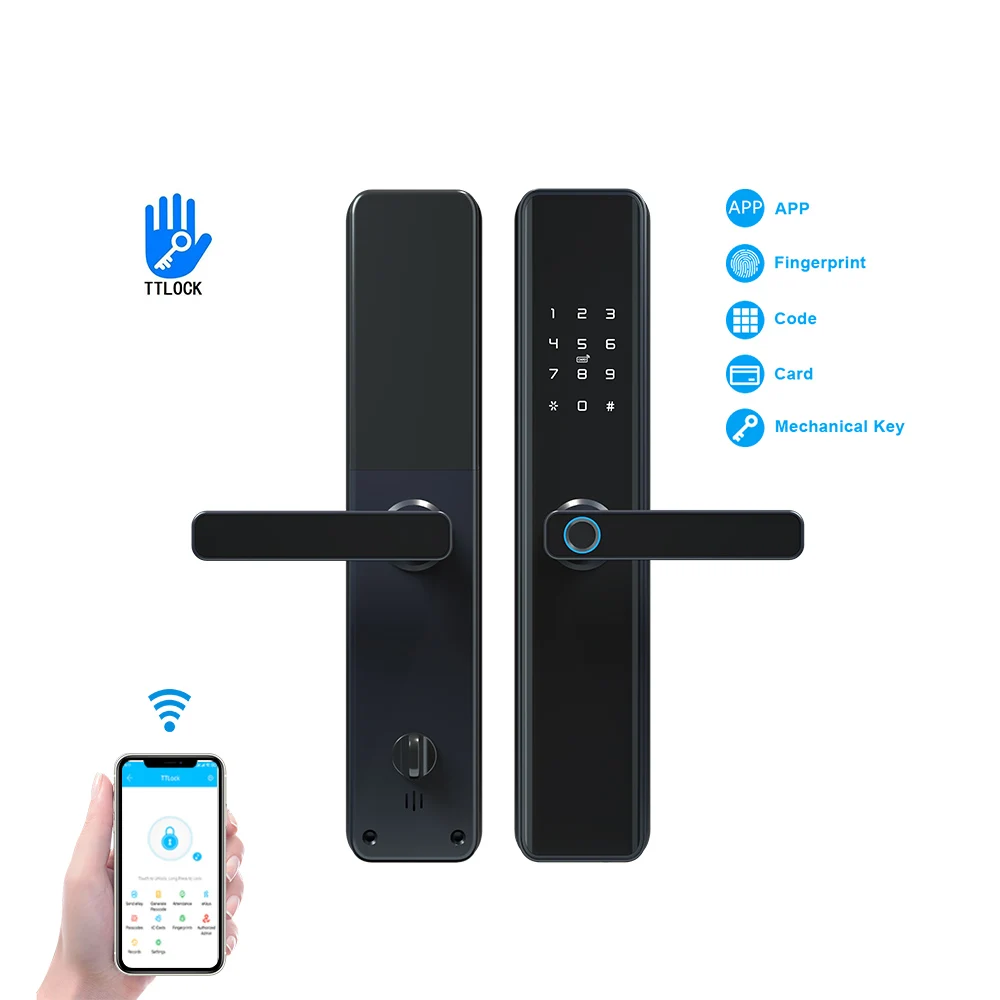 Умный дверной замок YOHEEN с приложением TTlock, Bluetooth, Wi-Fi, для дома и квартиры
Умный дверной замок YOHEEN с приложением TTlock, Bluetooth, Wi-Fi, для дома и квартиры