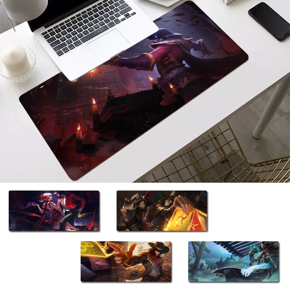 Print League of Legends Twisted Fate Mouse Pad PC Laptop Gamer Mousepad Anime Antislip Mat Keyboard Desk Mat For Overwatch/CS GO
Print League of Legends Twisted Fate Mouse Pad PC Laptop Gamer Mousepad Anime Antislip Mat Keyboard Desk Mat For Overwatch/CS GO