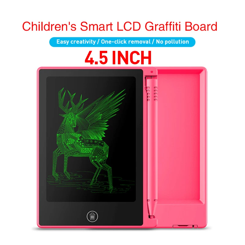 NEW Z03N2 4.5 Inch LCD Writing Board Electronic Tablet For Children Kids Adult 4.5" Drawing Scratch Handwriting Pad
NEW Z03N2 4.5 Inch LCD Writing Board Electronic Tablet For Children Kids Adult 4.5" Drawing Scratch Handwriting Pad