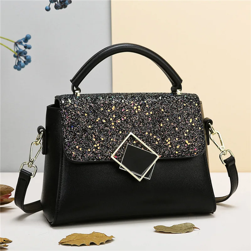 Luxury Brand 100% Genuine Leather Fashion Sequined Large-capacity Handbag, High-end Western Style One-shoulder Messenger Bag Sac
Luxury Brand 100% Genuine Leather Fashion Sequined Large-capacity Handbag, High-end Western Style One-shoulder Messenger Bag Sac