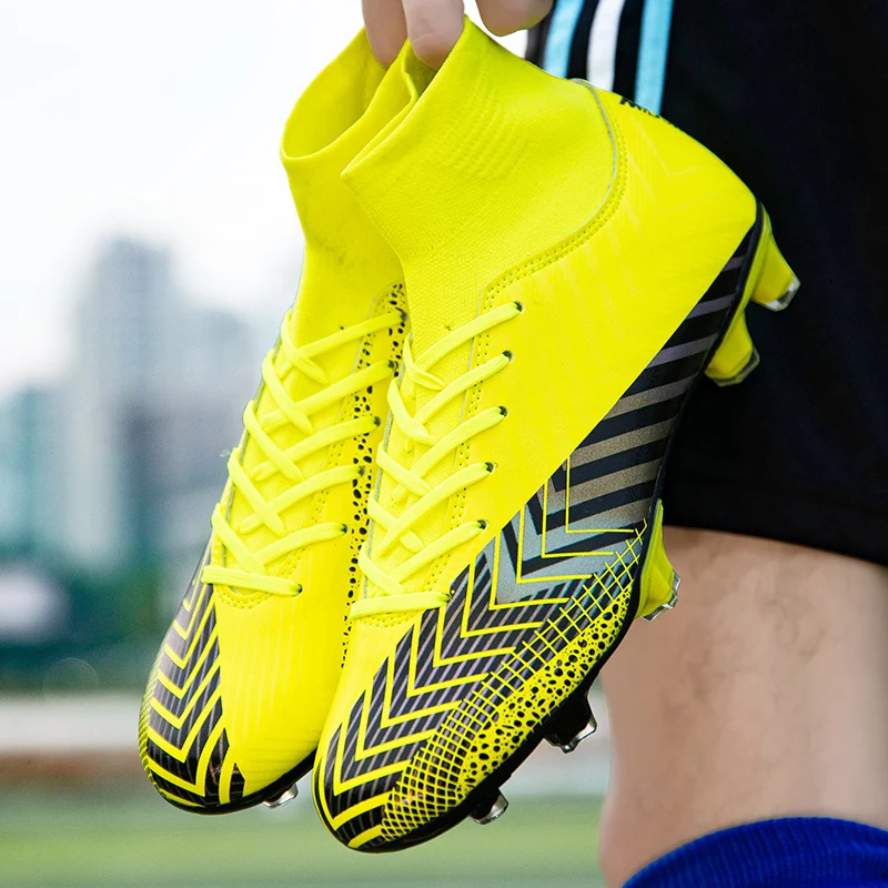 Long spike football shoes men's outdoor high-quality training football shoes ultra light non-slip sports football shoes
Long spike football shoes men's outdoor high-quality training football shoes ultra light non-slip sports football shoes