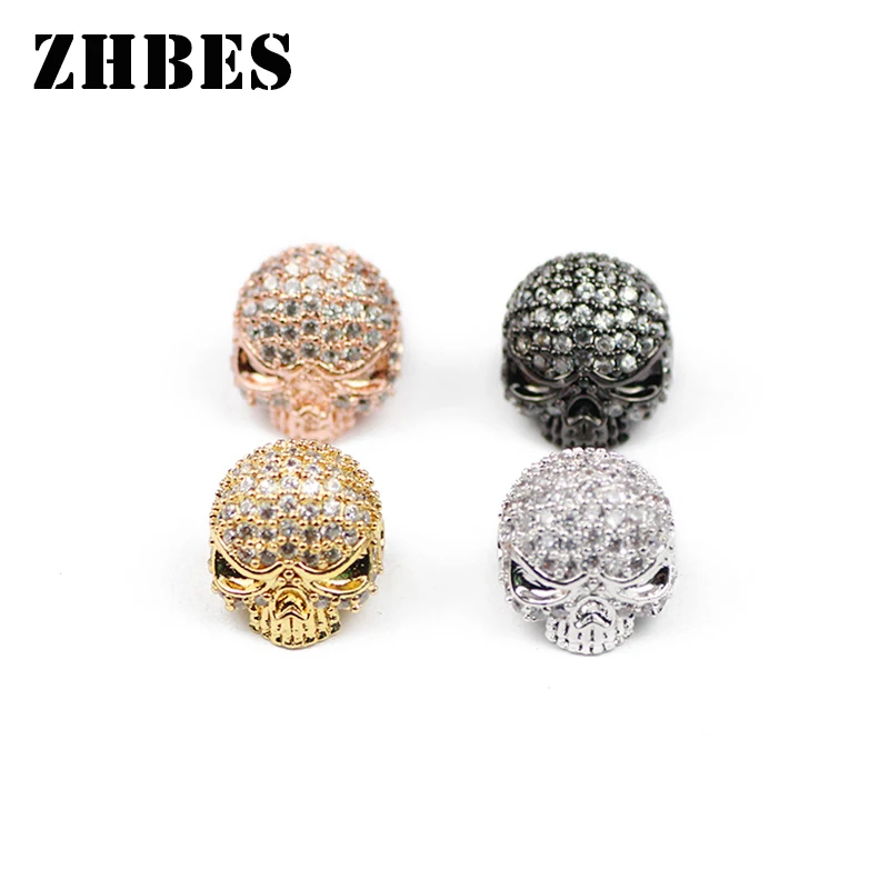 White Zircon Skull Pendan Copper Bead Pave CZ Crystal metal Spacer Loose Beads For Jewelry Making bracelet Necklace Accessories
White Zircon Skull Pendan Copper Bead Pave CZ Crystal metal Spacer Loose Beads For Jewelry Making bracelet Necklace Accessories
