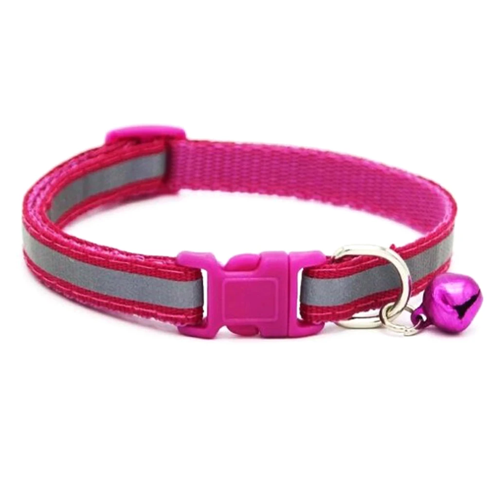 12 Colors Cats Bells Collars Adjustable Nylon Buckles Fashion Reflective Pet Collar Cat Head Pattern Supplies For Accessories
12 Colors Cats Bells Collars Adjustable Nylon Buckles Fashion Reflective Pet Collar Cat Head Pattern Supplies For Accessories