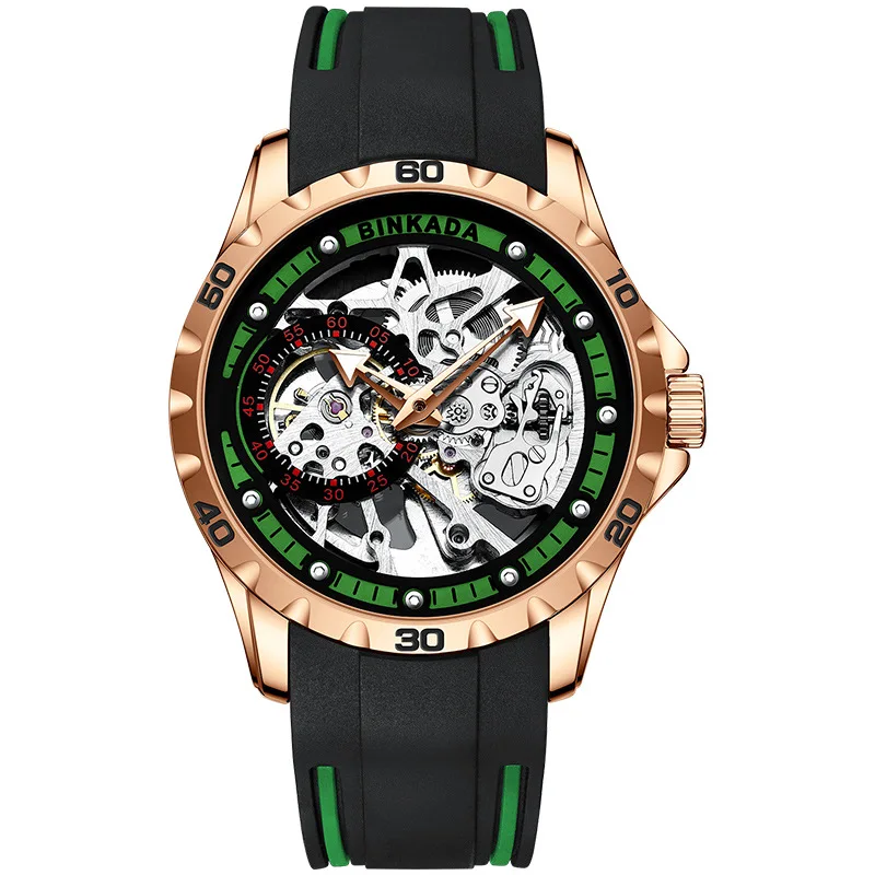 Swiss FamousBinkada 2021 Designernew Pattern LuxuryMechanical Wristwatch Stainless Steel Top Brand Men Waterproof Watches Rel
Swiss FamousBinkada 2021 Designernew Pattern LuxuryMechanical Wristwatch Stainless Steel Top Brand Men Waterproof Watches Rel