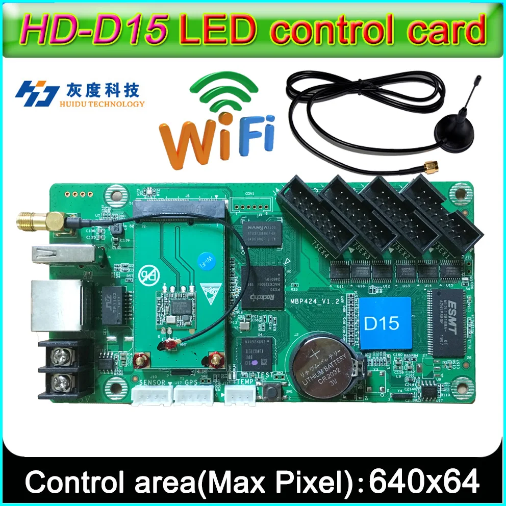 HD D15 полноцветный встроенный интерфейс HUB75 поддержка Wi Fi сети RJ45 U Disk связи|sign bar|sign