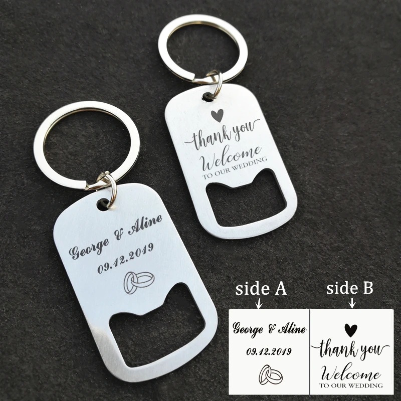 Personalized Bottle Opener Customized Calendar Name Date Beer Bottle Opene Keychain/Key Ring Party Wedding Favor Gifts Souvenirs
Personalized Bottle Opener Customized Calendar Name Date Beer Bottle Opene Keychain/Key Ring Party Wedding Favor Gifts Souvenirs