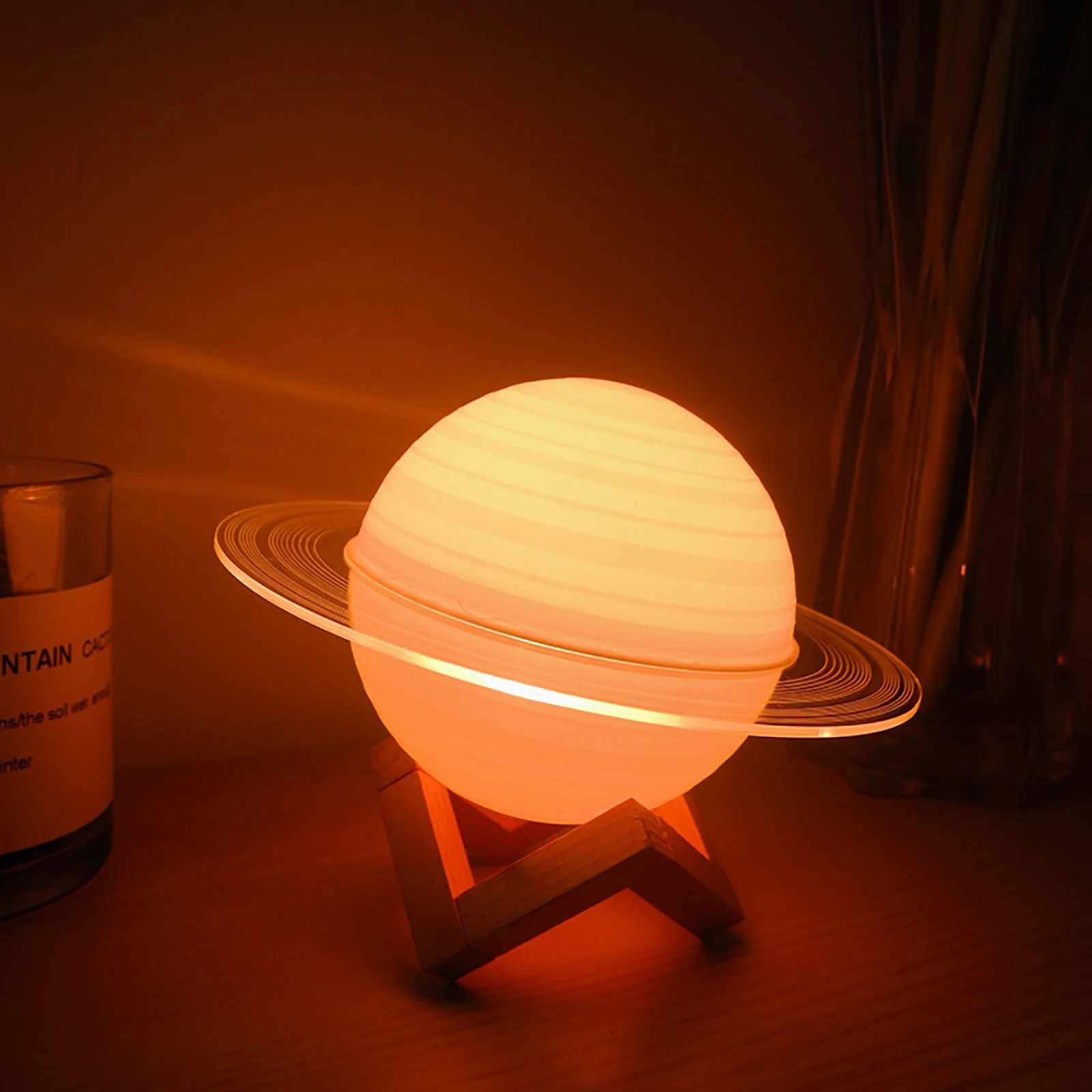 Лампы Saturn, ночсветильник с 3D принтом, 16 цветов, USB Перезаряжаемый светодиодный сенсорный пульт дистанционного управления и деревянная основ...
Лампы Saturn, ночсветильник с 3D принтом, 16 цветов, USB Перезаряжаемый светодиодный сенсорный пульт дистанционного управления и деревянная основ...