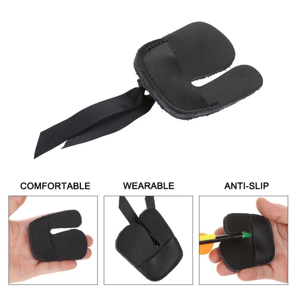 Finger Protector Archery Leather Finger Protector Guard Bow Protective Gear Outdoor Shooting Hunting Sports Protect Posture Blet
Finger Protector Archery Leather Finger Protector Guard Bow Protective Gear Outdoor Shooting Hunting Sports Protect Posture Blet