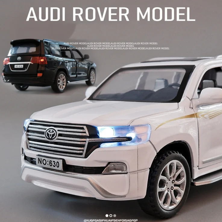 Автомобиль TOYOTA LAND CRUISER Prado 1:32 из металлического сплава литые игрушечные
