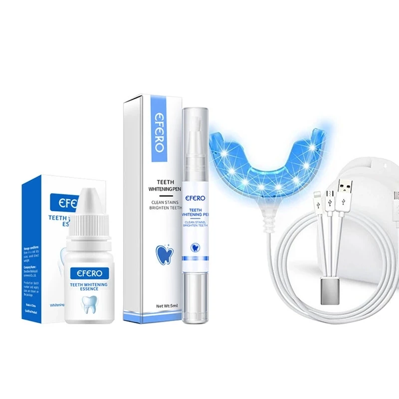 4PCS Oral Hygiene Dental Peroxide Teeth Whitening Serum Pen 16LED Light Mouth Tray USB Triple Adapter Phone Interfaces 4 Ports
4PCS Oral Hygiene Dental Peroxide Teeth Whitening Serum Pen 16LED Light Mouth Tray USB Triple Adapter Phone Interfaces 4 Ports