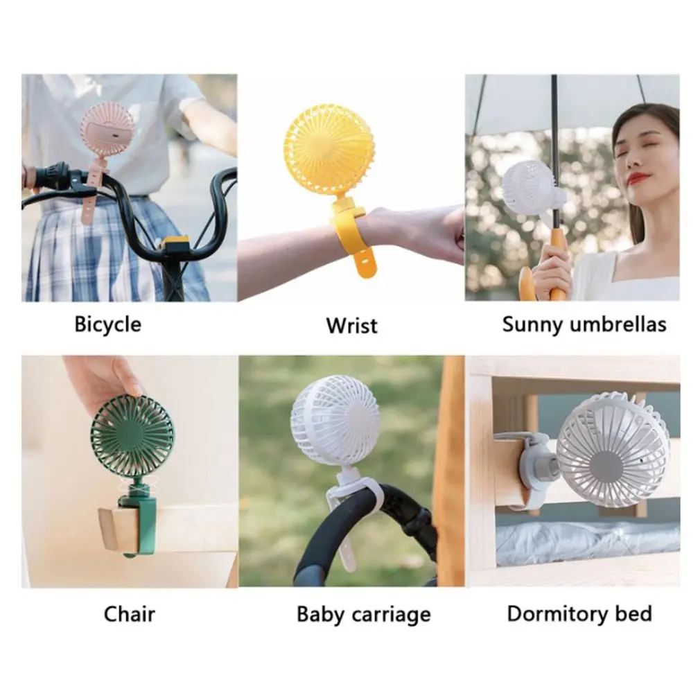 F36 Stroller Bike Fan Mini Portable USB Rechargeable Clip Fan 360 Degree Rotating Outdoor Wrist Fan With Strap With Fragrance
F36 Stroller Bike Fan Mini Portable USB Rechargeable Clip Fan 360 Degree Rotating Outdoor Wrist Fan With Strap With Fragrance