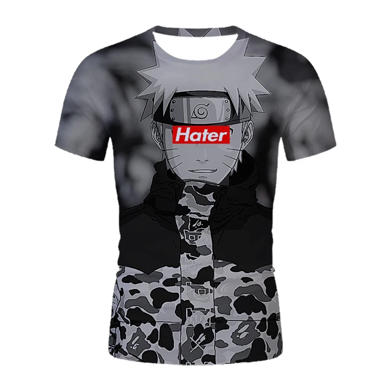 2021 New Summer 3D Printed Japanese Anime Pattern Men's large Casual T-Shirt Fashion Trend Men's and Women's Short Sleeved Top
2021 New Summer 3D Printed Japanese Anime Pattern Men's large Casual T-Shirt Fashion Trend Men's and Women's Short Sleeved Top