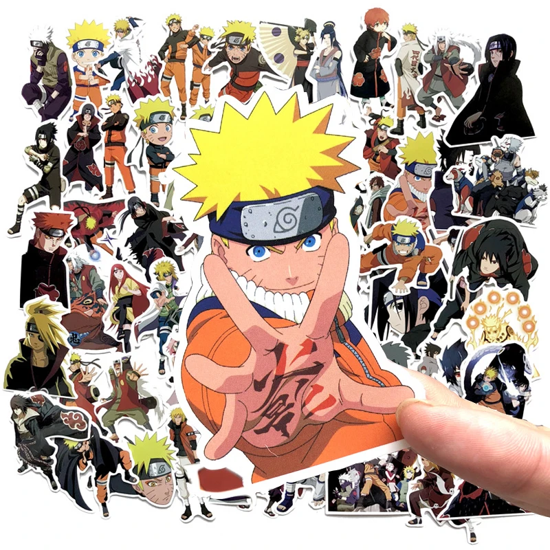 63 шт. стикеры Naruto Haruno Sakura скейтборд велосипед автомобиль багаж ноутбук японский
