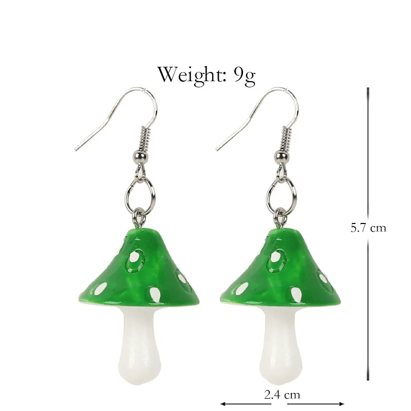 Red Dainty Mushroom Shape Pendant Earrings Cute Sweet Fresh Handmade Drop Earrings For Women Girls Jewelry Accessories Gift R54T
Red Dainty Mushroom Shape Pendant Earrings Cute Sweet Fresh Handmade Drop Earrings For Women Girls Jewelry Accessories Gift R54T