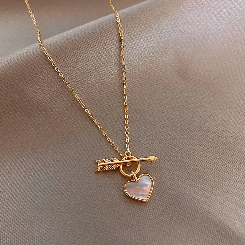 1 Pcs Shell Stone Crystal Love Necklace Woman Exquisite Clavicle Chain Gifts Jewelry Anniversary Gifts Jewelry Collarbone Chain
1 Pcs Shell Stone Crystal Love Necklace Woman Exquisite Clavicle Chain Gifts Jewelry Anniversary Gifts Jewelry Collarbone Chain