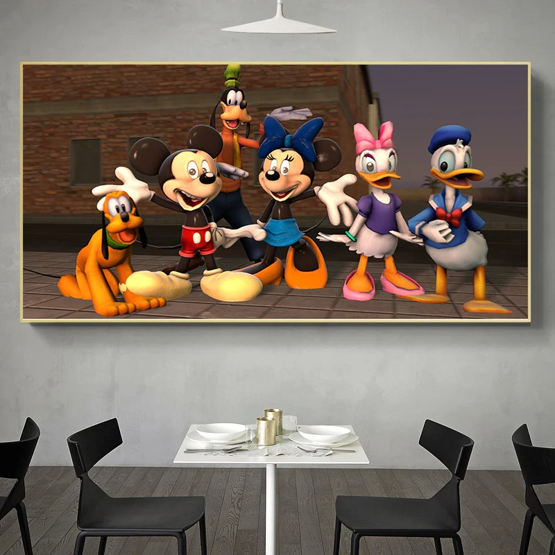 Modern Abstract Street Graffiti Art Disney Mickey Minnie Couple Poster and Print Wall Art Picture for Living Room Home Decor
Modern Abstract Street Graffiti Art Disney Mickey Minnie Couple Poster and Print Wall Art Picture for Living Room Home Decor