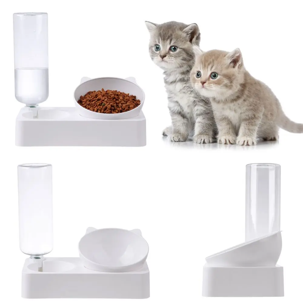 Anti-slip Pet Supplies Dog Cat Food Dish Water Bowls Double Bowl Cat Ears Shaped Pet Feeder Protect The Spine
Anti-slip Pet Supplies Dog Cat Food Dish Water Bowls Double Bowl Cat Ears Shaped Pet Feeder Protect The Spine