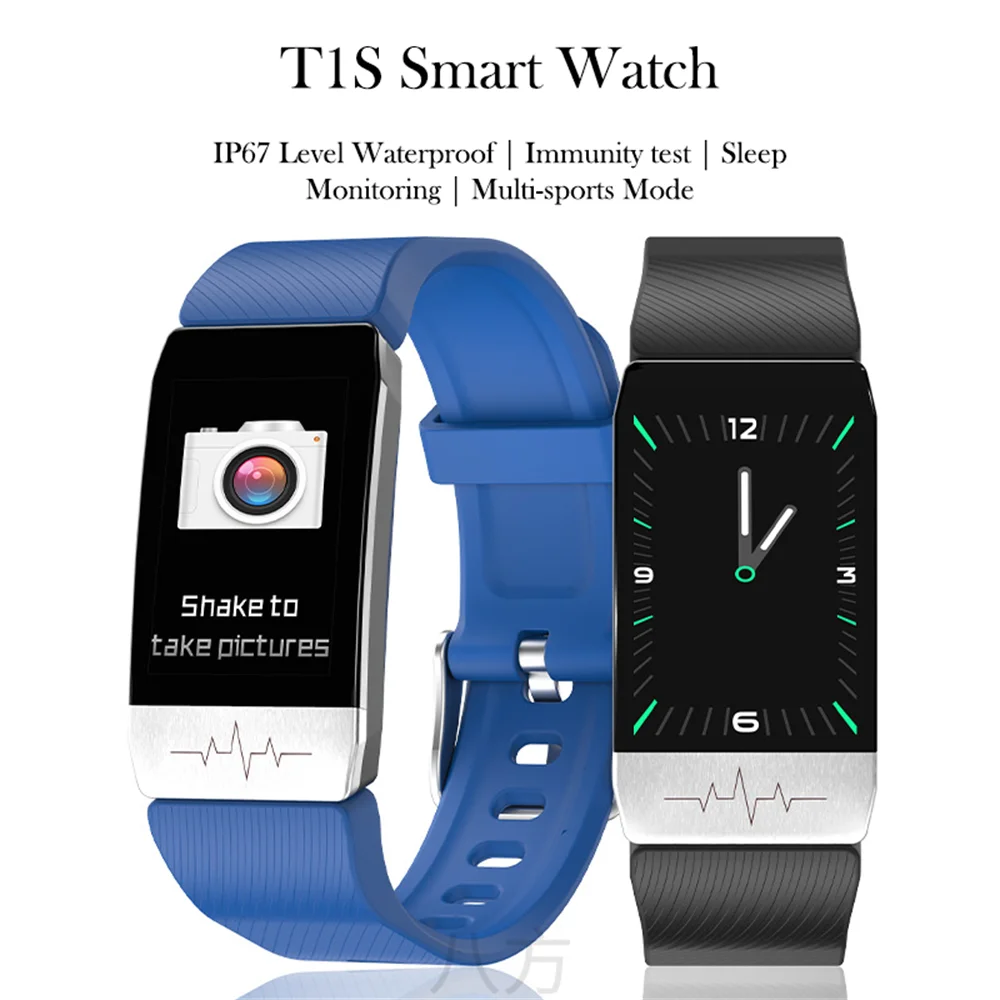 IP67 Smart Watch Thermometer Health Activity Tracker Heart Sleep ECG Epidemic Prevention Sports Watch 2022 New
IP67 Smart Watch Thermometer Health Activity Tracker Heart Sleep ECG Epidemic Prevention Sports Watch 2022 New