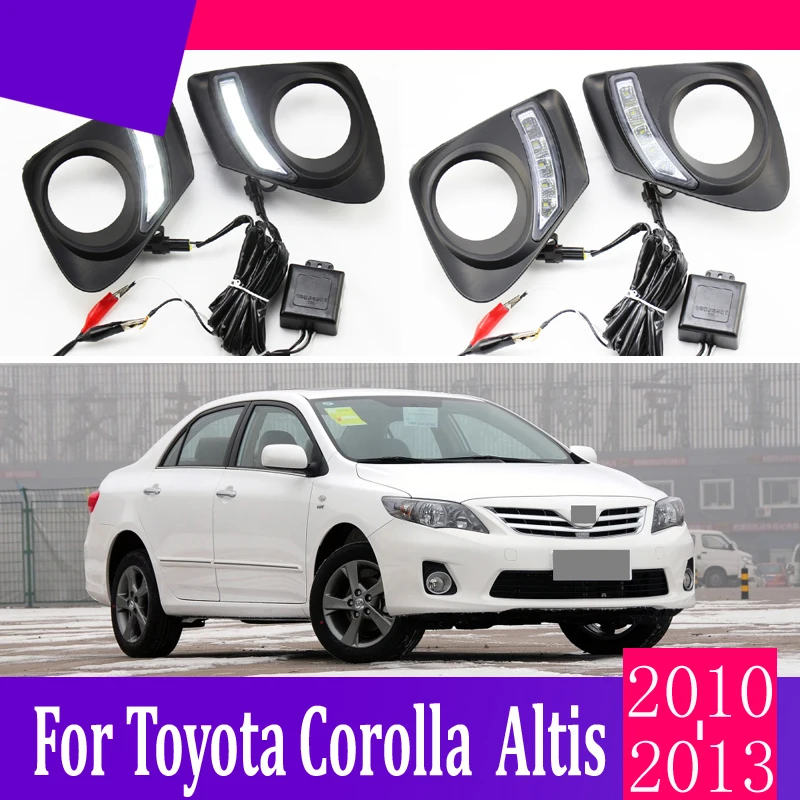 2pcs For Toyota Corolla Altis 2010-2013 6000K White Light LED Daytime Driving Running Light DRL Car Fog Lamp
2pcs For Toyota Corolla Altis 2010-2013 6000K White Light LED Daytime Driving Running Light DRL Car Fog Lamp