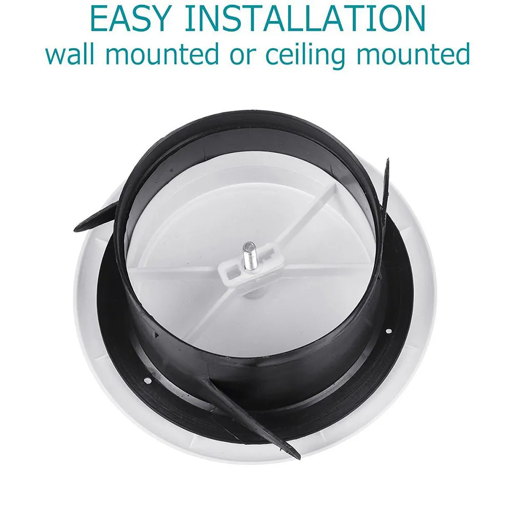 Adjustable ABS Air Vent Extract Valve Grille Round Diffuser Ducting Air Volume Kitchen Bath Air Outlet Fresh System
Adjustable ABS Air Vent Extract Valve Grille Round Diffuser Ducting Air Volume Kitchen Bath Air Outlet Fresh System