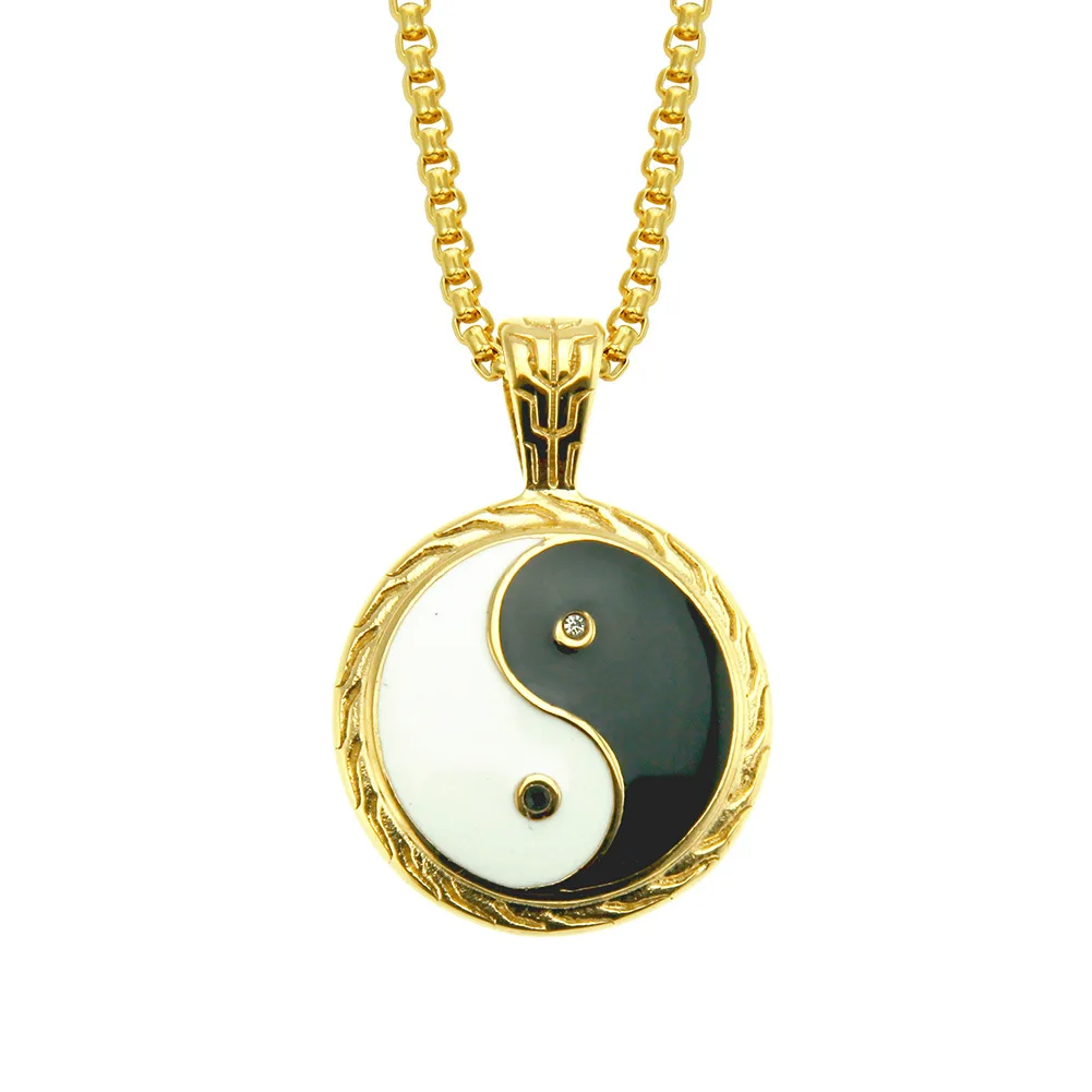 Ascona Hip Hop Tai Chi Yin Yang rack Sterling Silver Pendant Necklace Women Natural Black Spinel Round Gemstone Pendant
Ascona Hip Hop Tai Chi Yin Yang rack Sterling Silver Pendant Necklace Women Natural Black Spinel Round Gemstone Pendant