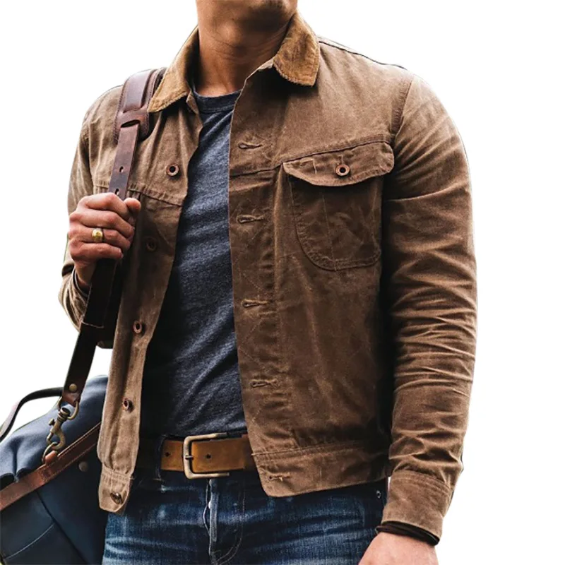 Men Clothing 20211 European and American New Men's Casual Trend Cardigan Lapel Jacket Jacket Men
Men Clothing 20211 European and American New Men's Casual Trend Cardigan Lapel Jacket Jacket Men