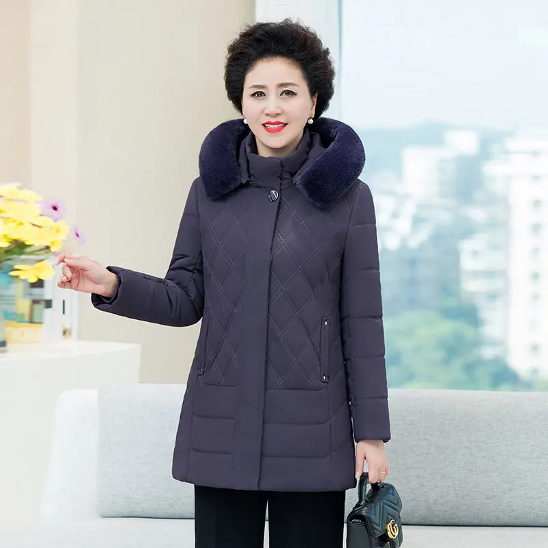 2020 Women Winter Jacket Hooded With Fur Collar Plus Size 5XL Warm Thicken Snow Wear Female Parka Cotton Padded Long Coat
2020 Women Winter Jacket Hooded With Fur Collar Plus Size 5XL Warm Thicken Snow Wear Female Parka Cotton Padded Long Coat