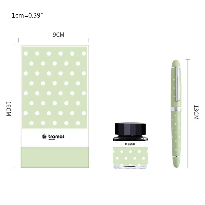 Retro Business Fountain Pen Dot Signature Calligraphy with 25ml Ink Gift Box Set 1XCB
Retro Business Fountain Pen Dot Signature Calligraphy with 25ml Ink Gift Box Set 1XCB