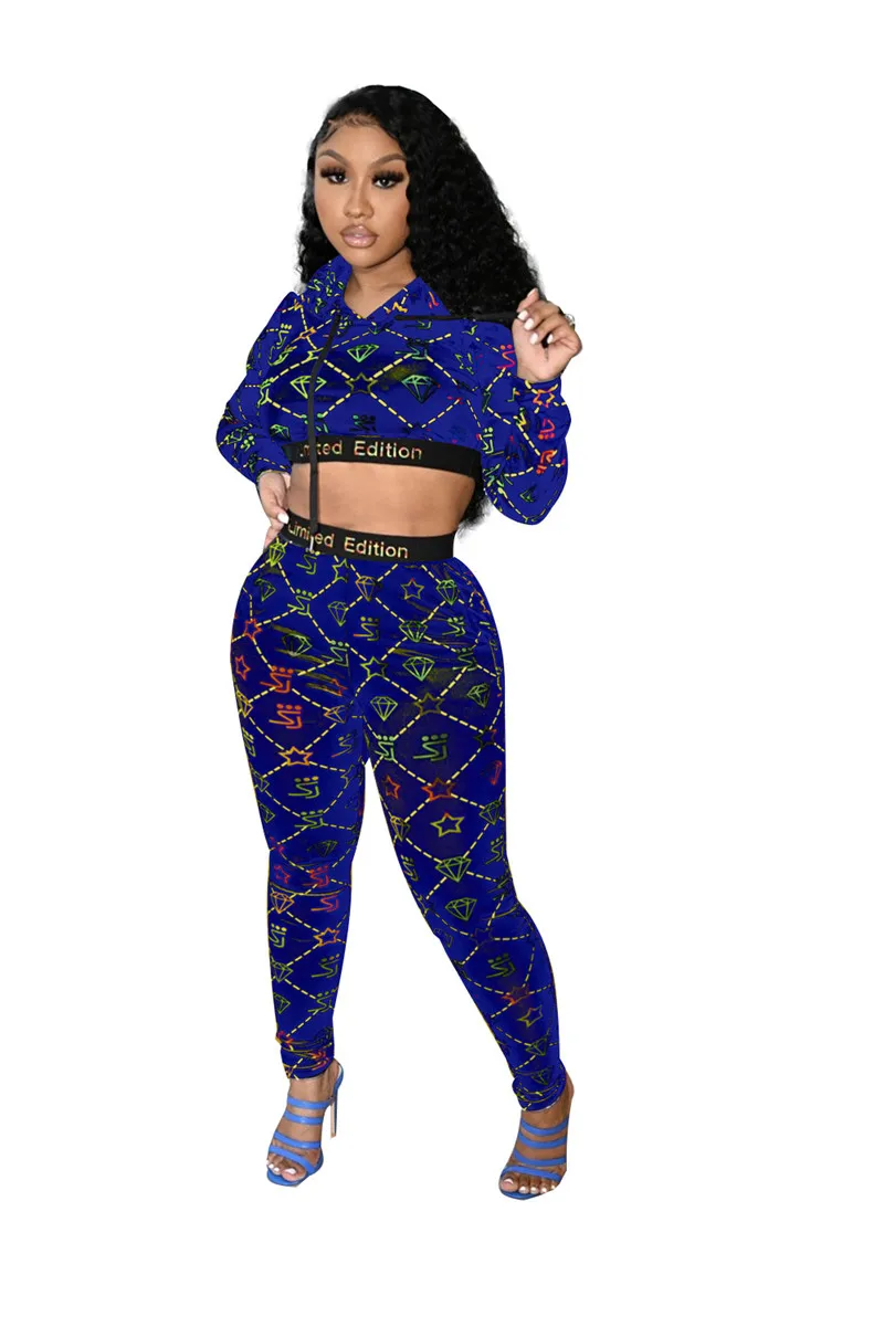 Adogirl Fashin Print Letter Tracksuit Women Casual Two Piece Set Long Sleeve Hooded Crop Top Pencil Pants Workout Jogging Suit 
Adogirl Fashin Print Letter Tracksuit Women Casual Two Piece Set Long Sleeve Hooded Crop Top Pencil Pants Workout Jogging Suit