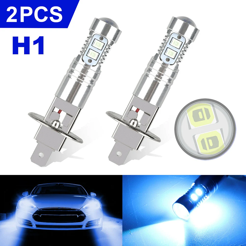 2x H1 LED Headlight Bulbs 1800LM 8000K Ice Blue Super Bright Car Headlights Led Headlights H1 Led Headlight Bulb Car Accessories
2x H1 LED Headlight Bulbs 1800LM 8000K Ice Blue Super Bright Car Headlights Led Headlights H1 Led Headlight Bulb Car Accessories