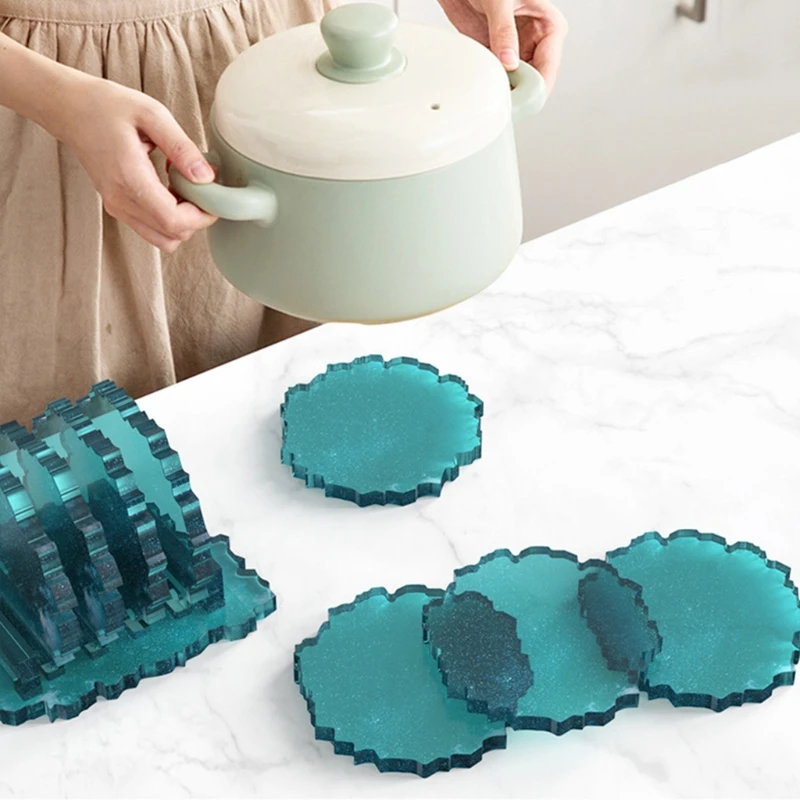 Diy Crystal Tea Tray Mold Flower-shaped Epoxy Resin Storage Rack Mold Suitable for Home Decoration Table Wine Tray
Diy Crystal Tea Tray Mold Flower-shaped Epoxy Resin Storage Rack Mold Suitable for Home Decoration Table Wine Tray
