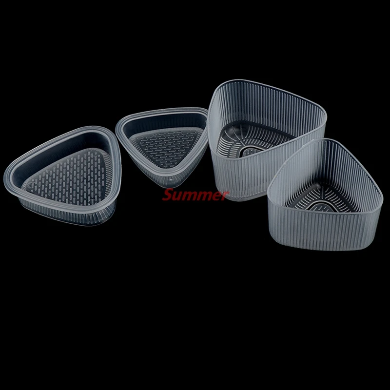 2 Pcs Transparent Practical Kitchen Bento Decorating Sushi Onigiri Mold Food Press Triangular Form Rice Ball Maker Accessories
2 Pcs Transparent Practical Kitchen Bento Decorating Sushi Onigiri Mold Food Press Triangular Form Rice Ball Maker Accessories