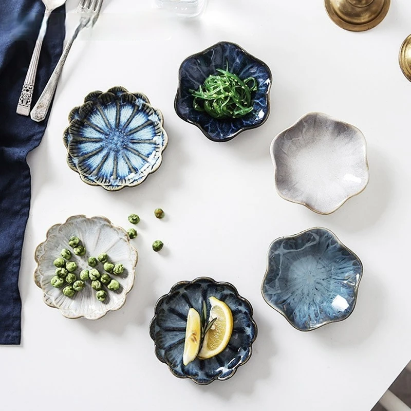 Originality Ceramics Plate Flavor Small Dish Seasoning Food A European Flower Tableware White Blue
Originality Ceramics Plate Flavor Small Dish Seasoning Food A European Flower Tableware White Blue