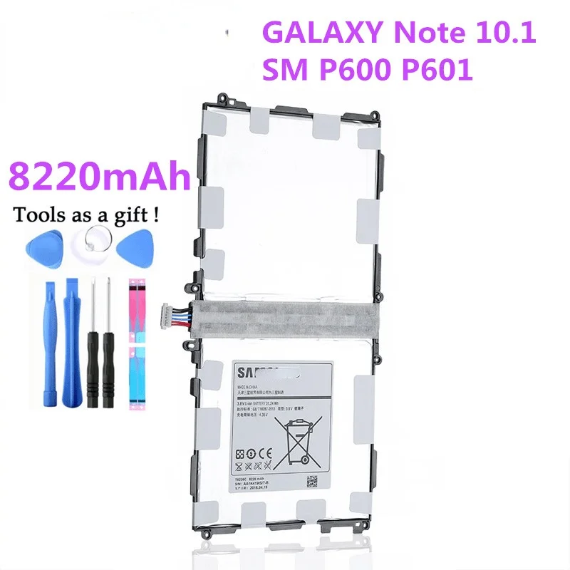 Аккумулятор для планшета T8220C T8220E для Samsung GALAXY Note 10,1 Tab Pro 10,1 P600 P601 P605
Аккумулятор для планшета T8220C T8220E для Samsung GALAXY Note 10,1 Tab Pro 10,1 P600 P601 P605