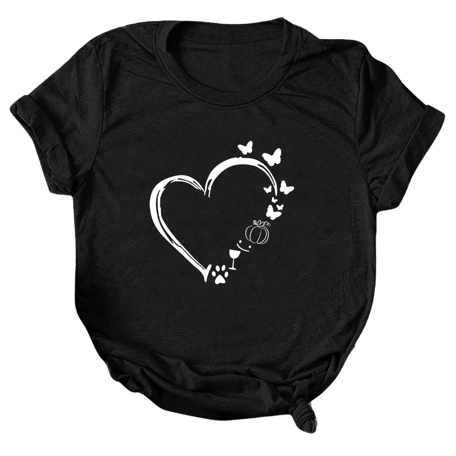 Женская одежда, повседневная свободная футболка с коротким рукавом и круглым вырезом, топы Cruella, Летняя распродажа, Женский Топик Y2k
Женская одежда, повседневная свободная футболка с коротким рукавом и круглым вырезом, топы Cruella, Летняя распродажа, Женский Топик Y2k