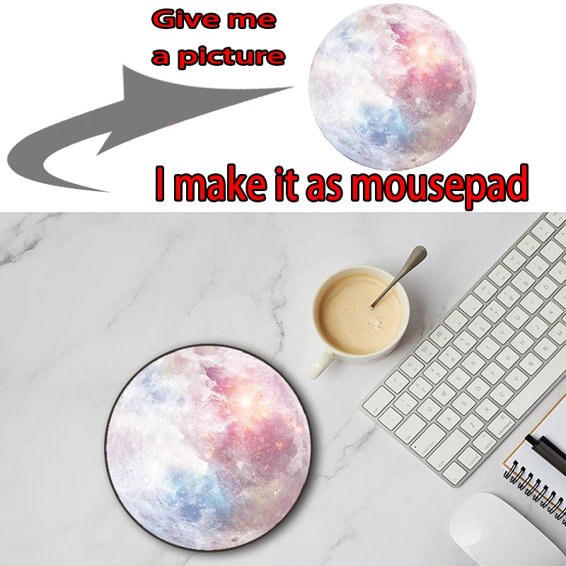 XGZ DIY Photo Custom Round Mouse Pad Seaming Office Keyboard Laptop Desk Pad Rubber Non-Slip Gaming Mouse Pad 200x200/220x220
XGZ DIY Photo Custom Round Mouse Pad Seaming Office Keyboard Laptop Desk Pad Rubber Non-Slip Gaming Mouse Pad 200x200/220x220